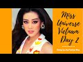 Hoa Hậu Khánh Vân Day 2 | chuẩn bị nhận sash, Miss Universe Vietnam 2021 #Shorts