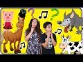 MÚSICA QUE SOM ESSE BICHO FAZ? CANÇÃO INFANTIL IMITANDO OS ANIMAIS / QUE BICHO É ESSE?