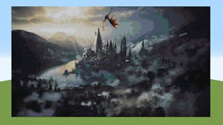 Minecraft: Largest HARRY POTTER Pixel Art Creations
