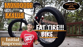 Mongoose Malus Fat Tire Bike First Impressions