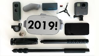 WHAT'S IN MY 360 CAMERA BAG IN 2019?!