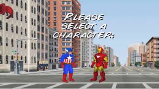 Super City iron man vs caption america gameplay video king25ff #supercity #wr3d