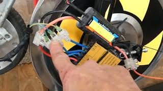 Spin Bike Off Grid Battery Charger ( Hoverboard motor powered )