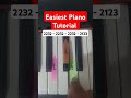 EASIEST Piano Tutorial EVER 🎹🔥