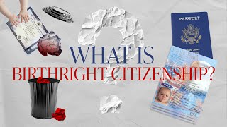 What is birthright citizenship? | VOA News