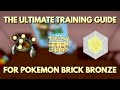 The Pokemon Brick Bronze 2023 Training Guide (Fast XP, EV Training, & Money)