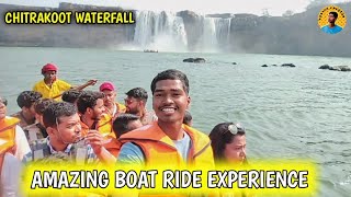 The Most Dangerous Boat Ride in India | Chitrakoot waterfalls Chhattisgarh