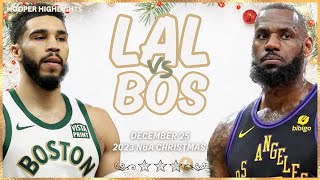 Los Angeles Lakers vs Boston Celtics Full Game Highlights | Dec 25 | 2023-24 NBA Christmas