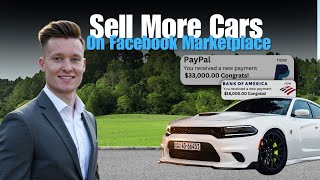 How To Sell Cars On FaceBook Marketplace EFFECTIVELY