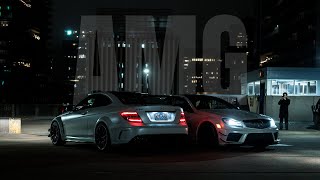 Twin C63 AMG Black Series | CAR CINEMATICS [4K]