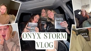 ONYX STORM VLOG | Midnight Release \u0026 Read-a-Thon