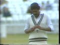 KAPIL DEV 4-52 ENGLAND v INDIA 1st TEST MATCH DAYS (3 &) 4 LORD'S JUNE (7 &) 9 1986