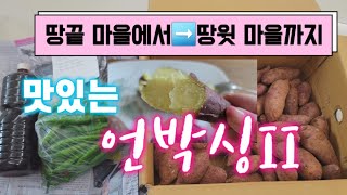 이번엔 고구마를 보니 또 제생각이 났대요