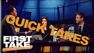 Quick Takes On America's Team, The Lakers & More | First Take | April 12, 2017