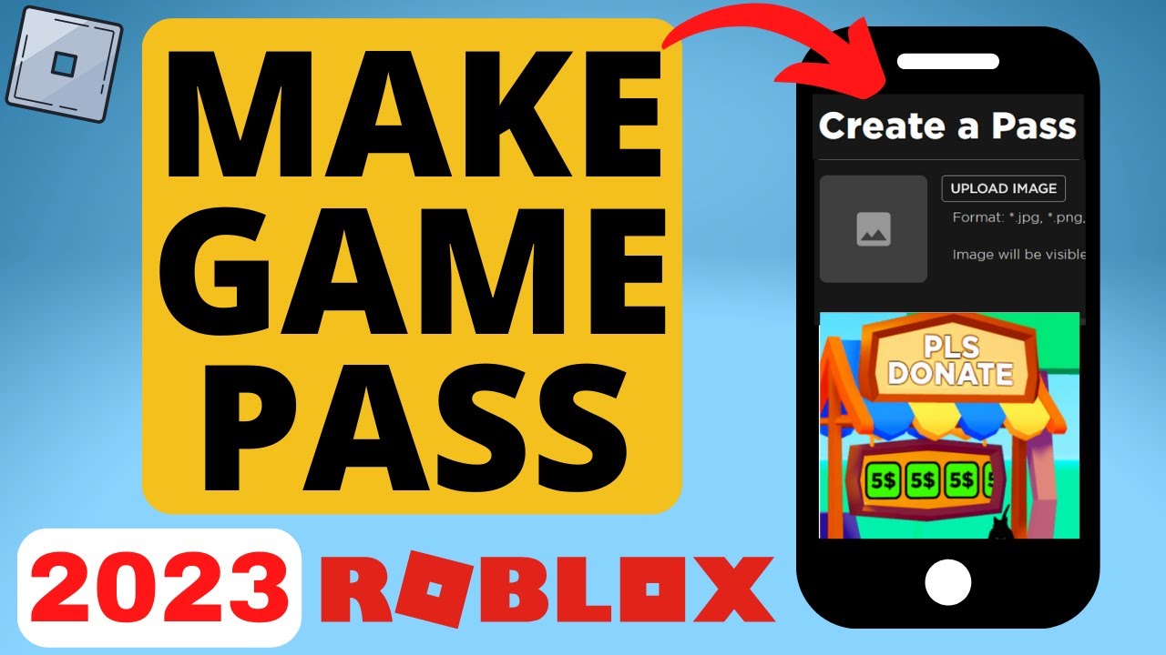 How To Make A Gamepass In Roblox Pls Donate - IPhone & Android - Add ...