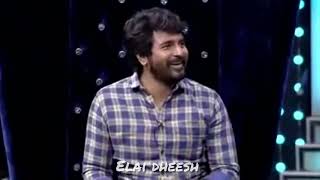 Sivakarthikeyan with his sister in Zee tamil interview