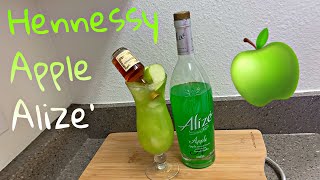 Hennessy Alize' Apple Lemonade  (how to make)