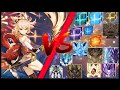 Main DPS Yoimiya Against All World Bosses In The Game - Genshin Impact