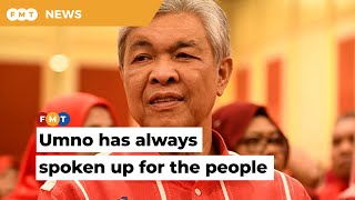 Zahid denies party’s decision to withdraw support for Muhyiddin was to gain power