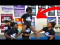 THIS COACH IS NOT TOLERATING FALLING!! PRACTICE WITH MINI SWEETHEARTS!