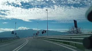 From Brienza to Upper Lauria via A2 Autostrada del Mediterraneo