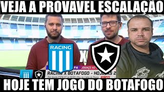 RACING X BOTAFOGO VEJA A PROVAVEL ESCALAÇÃO DO FOGÃO PARA A FINAL DA RECOPA 2025