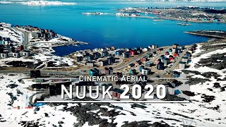 【4K】Drone Footage | Nuuk - Capital of GREENLAND 2019 ..:: Bird's View | Aerial Video