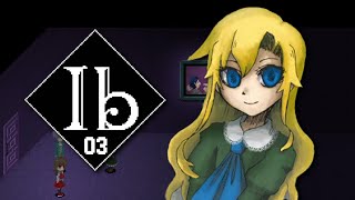 #03【Ib(イヴ)】不思議な美術館からの脱出を目指すホラーゲームのリメイク版を遊ぶ。