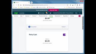 Sage Business Cloud making adjusting and deleting payments