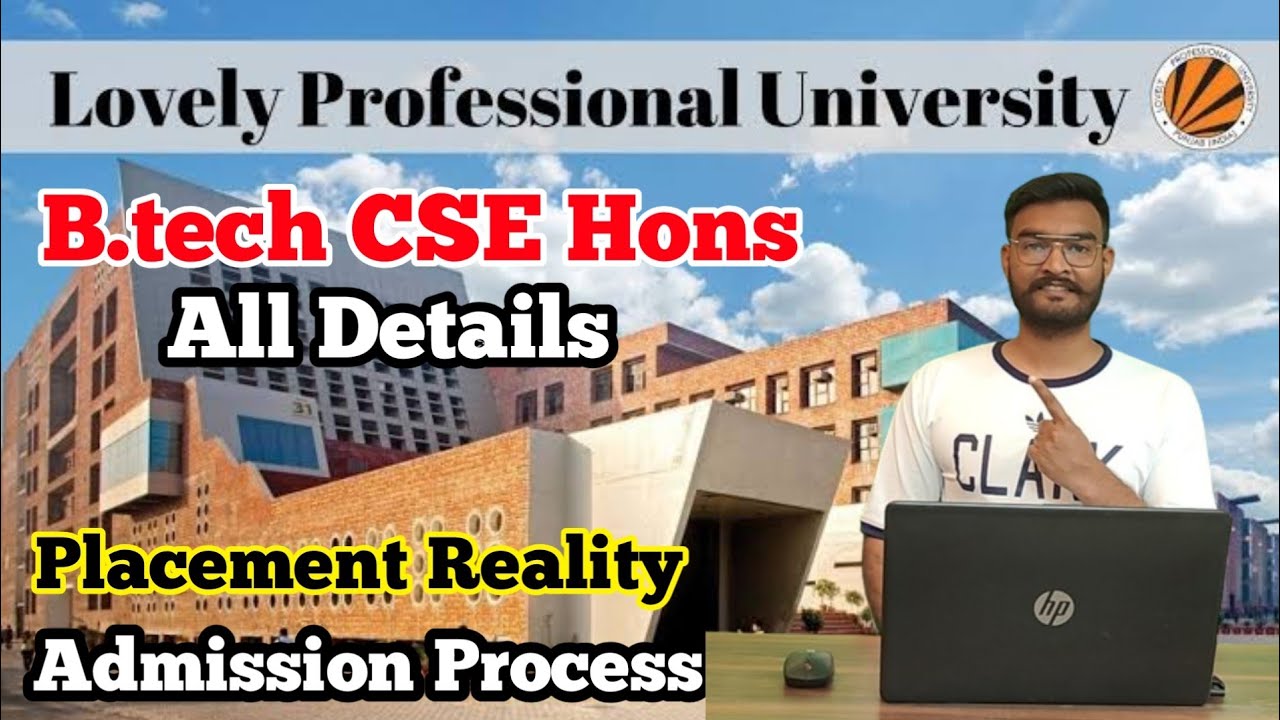 B.tech CSE Hons From LPU | CSE Specializations In LPU | LPUNEST Exam ...