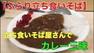 【ぶらり立ち食いそば】立ち食いそば　カレーライスカレーそばうどん　15 連発【カレーファイル】20