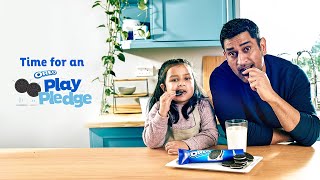 JOIN MS DHONI AND ZIVA – TAKE THE #OREOPLAYPLEDGE
