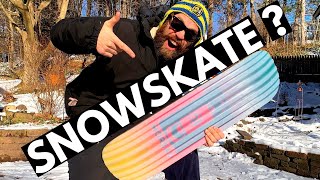 Phil Moreau Ambition Snowskate Review \u0026 Snowskating Tips