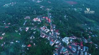 PONKUNNAM TOWN ARIEL VIEW 4K