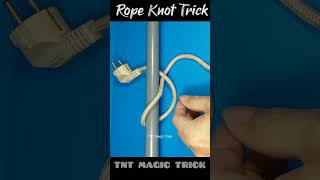 BEST Magic. Untie Rope Knot Trick. #magic #magictrick #bestmagic #shorts #ropetrick #trending