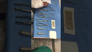 Intro to Dental Assisting 101: Identifying Oral Surgery Instruments(pt1)!