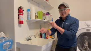 How To Replace Laundry Sink Faucet