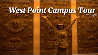 West Point Campus Tour at Night || KKK Plaque Outside Bartlett \u0026 Thayer Hall