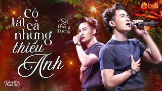 Tận cùng cảm xúc với CÓ TẤT CẢ NHƯNG THIẾU ANH của ALI HOÀNG DƯƠNG | Live at Khu Vườn Thanh Âm