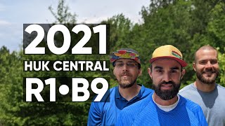 2021 Huk Central • Rnd 1 • Back 9 • Chris Dickerson • David Diehl • Matt Splain • Ross Marshall