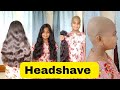 Longhair girl Headshave for Donation I Kerala Hair Donations I Miracle Charitable I