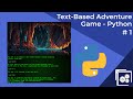 Text-Based Adventure Game in Python | Ep 1 - Introduction and Database Creation