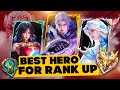 TOP BEST HEROES  TO SOLO RANK UP TO MYTHICAL IMMORTAL (SEASON 34) | MOBILE LEGENDS