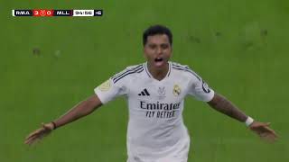 Rodrygo GOAL vs RCD Mallorca 95TH Minute |Spanish Super Cup 2025 Semi-Final