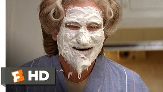Mrs. Doubtfire (3/5) Movie CLIP - Mrs. Doubtfire's Cake Face (1993) HD
