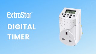 ExtraStar Digital Timer (EMT757) Setup Guide - Program Your Home Appliances with Ease!