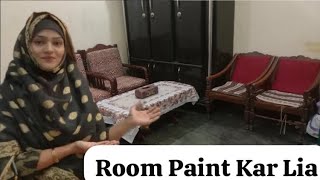 Aj Room Paint Kr Dia|| Aj Ki Cooking Shumaila Ny Ki || Shumaila Waseem Vlog