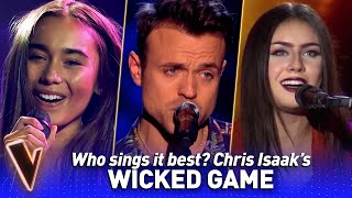 Three GORGEOUS Wicked Game Covers in The Voice | Who sings it best? #9