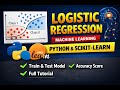Logistic Regression in Machine Learning | Scikit-Learn Tutorial with Python (Iris Dataset)