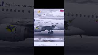 Myanmar Airways International - Airbus A319-115 -  / 12 years #shorts